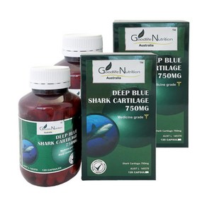 호주 굿라이프 뉴트리션 청상어연골 750mg 120캡슐 SHARKCARTILAGE 콘드 코드 로이친 로이틴 로이드 알지알지몰 2개 세트, 120정