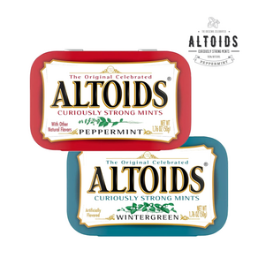 [Altoids] [1+1] 알토이즈 틴케이스 민트 2통 구취제거 입냄새 제거 Altoids Mint Candies