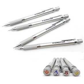 [조한스토어] 스테들러 고급 샤프 925 25 실버 바디 필기 제도, 1개, 0.9mm