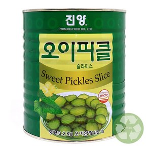 푸드올마켓_ 진양 오이피클 3.2kg, 1개