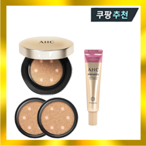 AHC 프리미어 커버 톤업 쿠션 본품+리필 2개+시즌12 아이크림 12ml, 1개