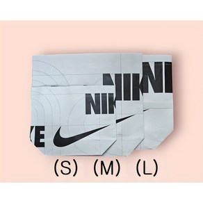 [당일출고] NIKE 나이키 정품 리유저블백 에코백 (S+M+L) 세트, 1개
