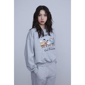 [캐쥬얼/클라이드앤] 여성 스누피 카라 티셔츠 FODTS972F_GS
