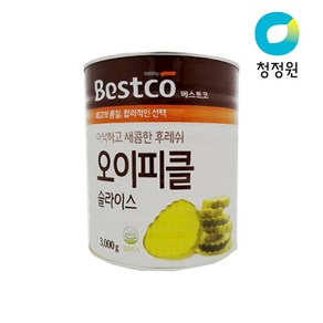 대상 베스트코 오이피클슬라이스 3kg, 1개