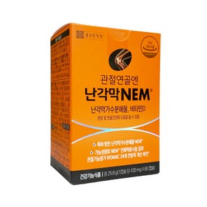 종근당건강 관절연골엔 난각막NEM 1개월분, 60정, 1개