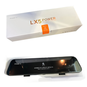 파인뷰 룸미러형블랙박스 신모델 LX5 POWER(파워) 후방카메라 실내형 FHD-FHD, 파인뷰 LX5 파워(32G) 실내형/자가장착