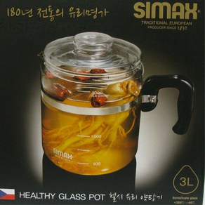 씨맥스 내열유리약탕기 3.0L(0177), 1개, 3L