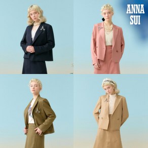 [안나수이] (ANNA SUI) 펄 컬렉션 스프링 울 자켓 1종