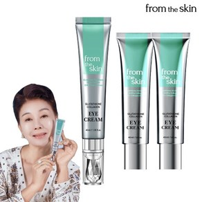 프롬더스킨 글루타치온 콜라겐 아이크림 본품1 리필2, 2개, 40ml