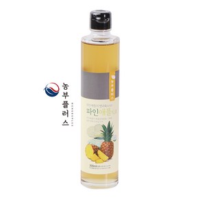 농부플러스 국산 사과식초 수제 파인애플식초 국산 다시마식초 자연발효 식초 300ml, 1개