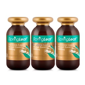 스프링리프 뉴질랜드 초록입홍합 2000mg 200정 x3개, 3개