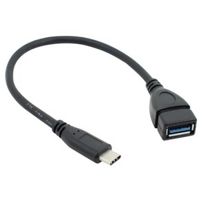 USB3.1 타입C 스마트폰 to USB OTG 연결젠더/메모리잭, 1개