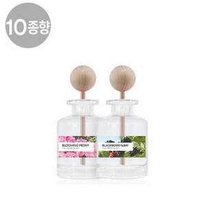 [더허브샵] 1P 차량용 디퓨져 40ml / 10종향, 1개, 블루밍피오니