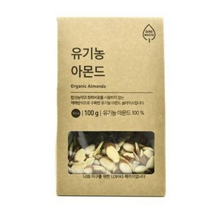 풀무원 [소문난] 유기농 아몬드 슬라이스 (100g) 달달구리 학생 캠핑간식 모에모에큥