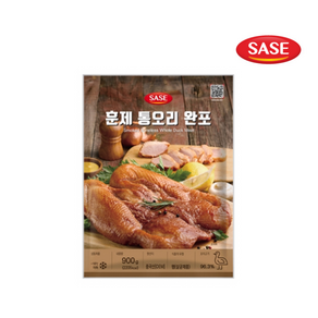 사세 훈제 통오리 완포, 900g, 2개