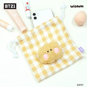 BT21 미니니 페이스 파우치