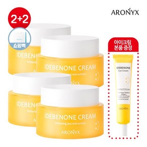 [아로닉스]이데베논 크림 50ml 2+2+아이크림 40ml+쇼핑백, 1개