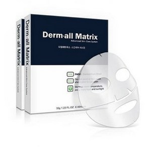 [Dem all matix] 더멀매트스팩 마스크팩 더멀팩, 4매입, 1개