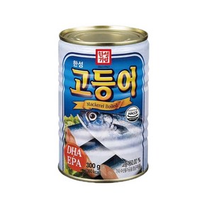 한성 고등어 통조림 300g, 1개