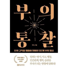 부의 통찰:돈의 규칙을 꿰뚫어 찾아낸 5단계 부의 열쇠