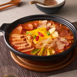 [외갓집] 다섯가지 햄과 소시지 송탄 서정리 부대찌개 1kg x 3팩, 3개