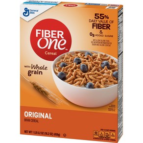 Fibe One Ceeal Oiginal 16.2 oz Box Fibe One Ceeal Oiginal 16.2 oz 박스, 1개, 459g