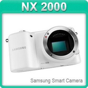 삼성전자 NX2000 바디 [렌즈 미포함] 스마트카메라 k, 화이트, 20-50mm 줌렌즈