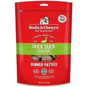 Stella Chewys Feeze-Died Raw Dinne Patties 25 oz, 1개