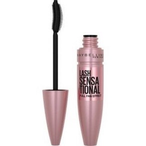 메이블린 아이래쉬 센세이셔날 마스카라 Maybelline Eye Lash Sensational Mascaa - Washable Midnight Black - 0.32 fl oz, 1개