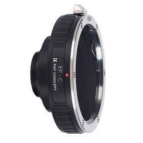 K&F Concept EF-C _ Canon EF Lens - C mount Body 변환어뎁터, 1개