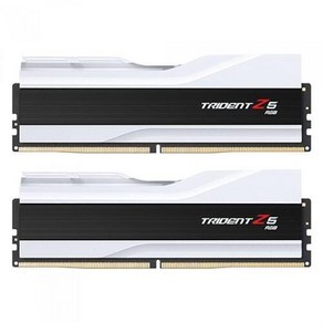 G.SKILL G.SKILL DDR5-6400 CL32 TRIDENT Z5 RGB 화이트 패키지 (64GB(32Gx2))