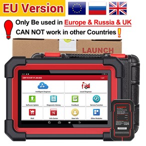 LAUNCH X431 CRP919E BT 자동차 진단 도구 전체 시스템 31+ 재설정 ECU 코딩 양방향 제어 CANFD DOIP FCA OBD2 스캐너 공구 테스터기 tpms 엔진오일 검사도구 자동차공구