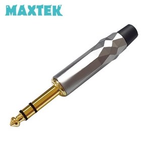 MAXTEK MT451 스테레오(5.5mm) 납땜제작용 TRS 컨넥터