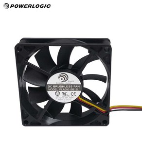 저소음 쿨링팬 80mm DC12V 0.08A 냉각팬 PLA08012B12L, 1개