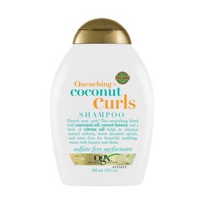 오지엑스 컬리헤어 코코넛 컬스 샴푸 385ml OGX Coconut Culs Shampoo, 1개