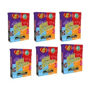 Jelly Belly 젤리빈 BeanBoozled 6th Edition 젤리 빈 - 1.6 oz 상자 6팩