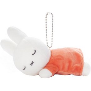 타카라토미 잠자는 미피 마스코트 토끼 인형 키링, 멜라니, 1개