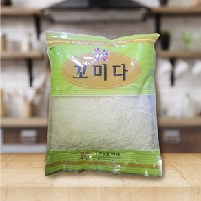 꼬미다 롱 코코넛 400g 건조 코코넛 슬라이스