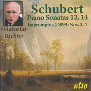 [CD] Sviatoslav Richte 슈베르트: 피아노 소나타 13 14번 즉흥곡 (Schubet: Piano Sonatas D664 D784 D899)