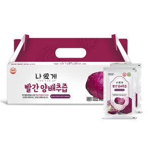 나애게 무안 빨간 양배추즙 30팩, 3L, 1개