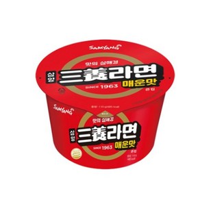 삼양라면 매운맛 큰컵 110g