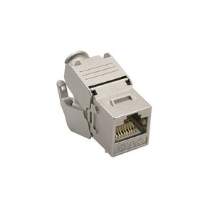 RJ45 CAT.6A 키스톤 잭 커플러 Tooless, 1개, 선택없음