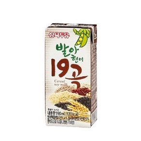 삼육 발아현미19곡두유 190ml, 96개