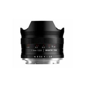 BRIGHTIN STAR 7.5mm F2.8 APS-C 초광각 어안 렌즈, 후지X마운트