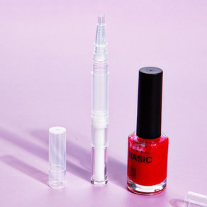 오일 클렌저 용기 휴대용 큐티클 오일펜 공병 3ml, 오일펜공병-3ml, 1개