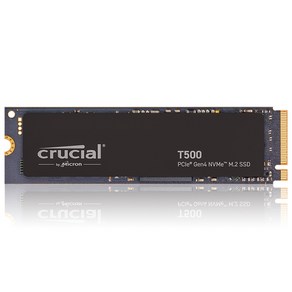 [마이크론] Cucial T500 M.2 NVMe 2280 아스크텍 [2TB TLC], 마이크론 Cucial T500 M.2 NVMe 아스크텍 (2TB), 2TB