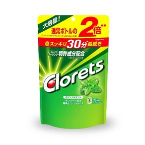 클로레츠 오리지널 민트 스탠드 파우치 껌 대용량 280g, 1개, 1g