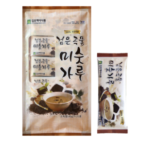 햇싹원 검은곡물 미숫가루 스틱, 800g, 1개