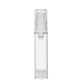 에어리스 미니 진공에센스 5ml 10ml 15ml 화장품공병 미스트, 10ml 투명용기 흰색캡(매칭오류), 1개