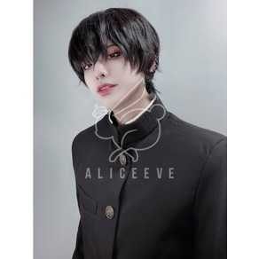 [Chaacte Wig] 체인소맨 요시다 캐릭터 가발, 1. 기본가발(셋팅X), 1개